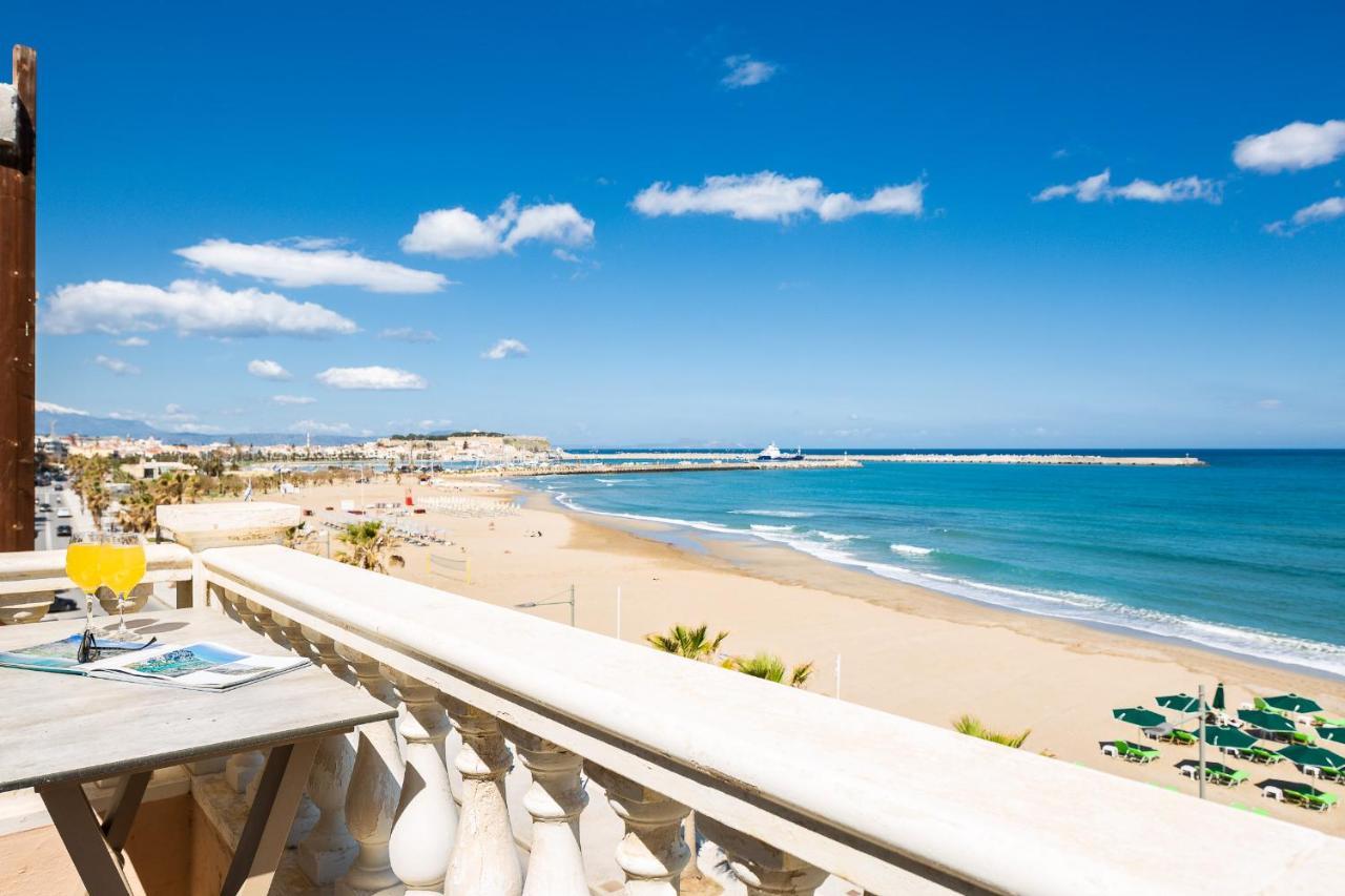 Birais Beach Studios Rethymno  Ngoại thất bức ảnh
