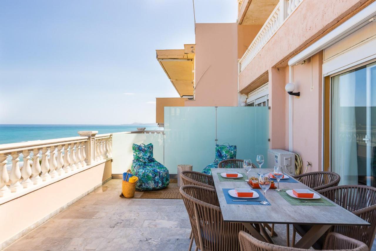 Birais Beach Studios Rethymno  Ngoại thất bức ảnh