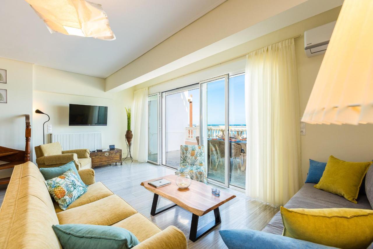 Birais Beach Studios Rethymno  Ngoại thất bức ảnh